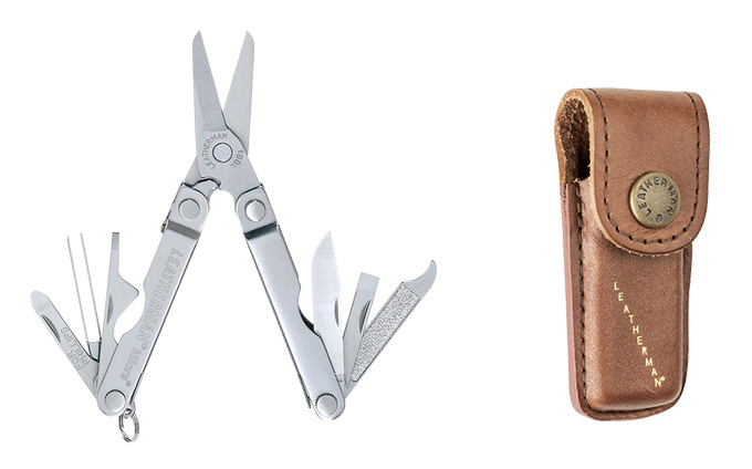 Мультиинструмент Leatherman Micra (кожаный чехол)