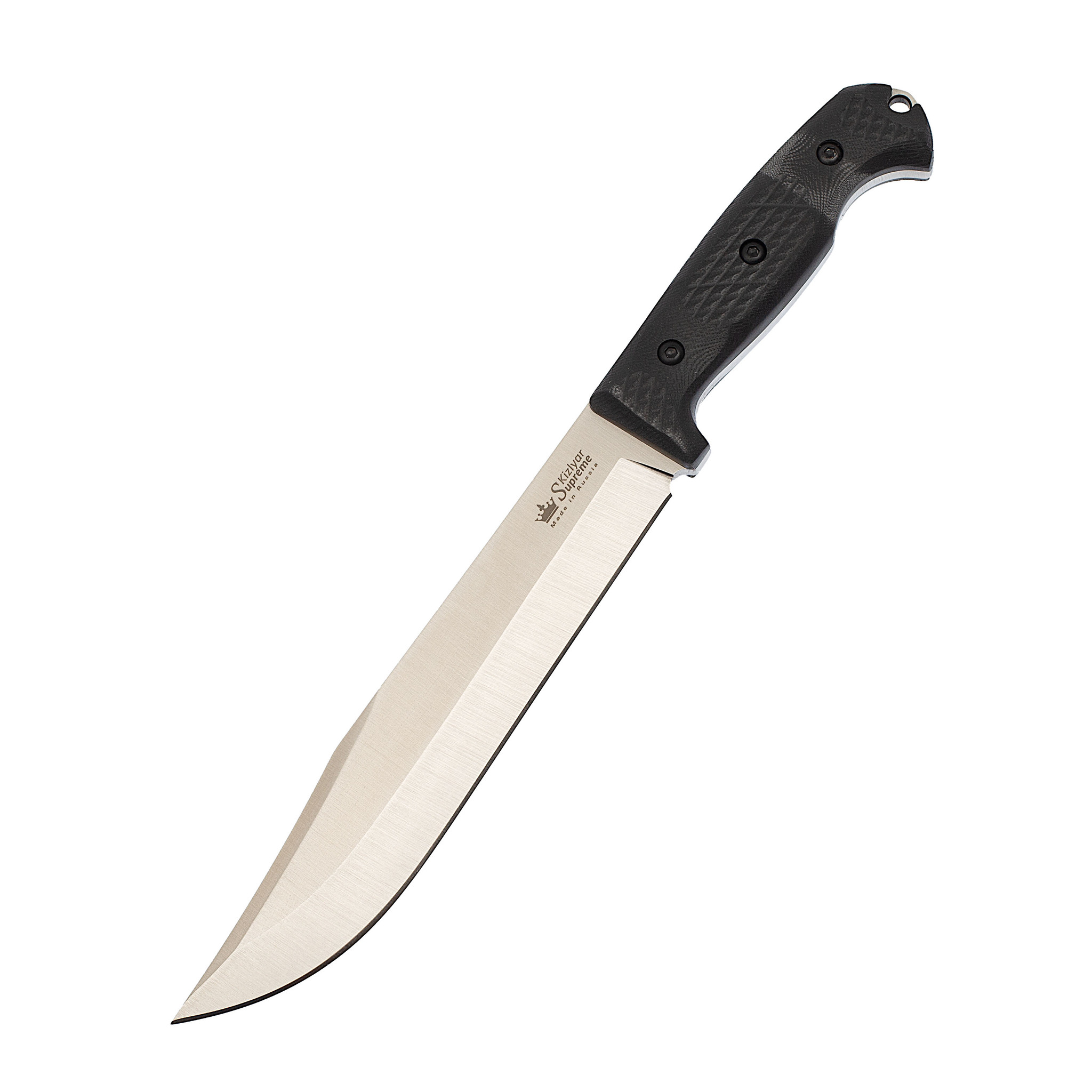 Нож Bastardo SL S (Satin, рукоять G10, кожаный чехол)