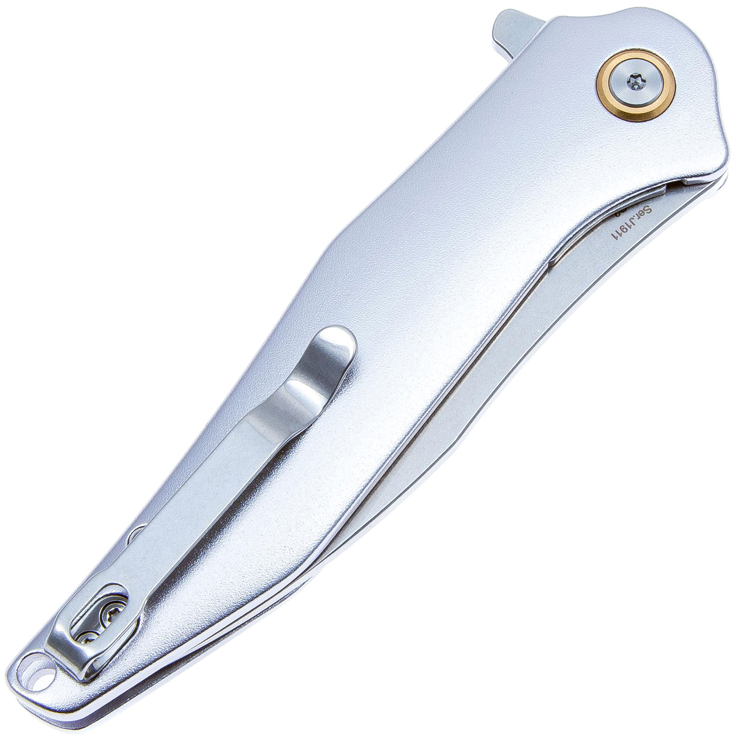 Нож CJRB Agave J1911-ALC, рукоять алюминий, AR-RPM9