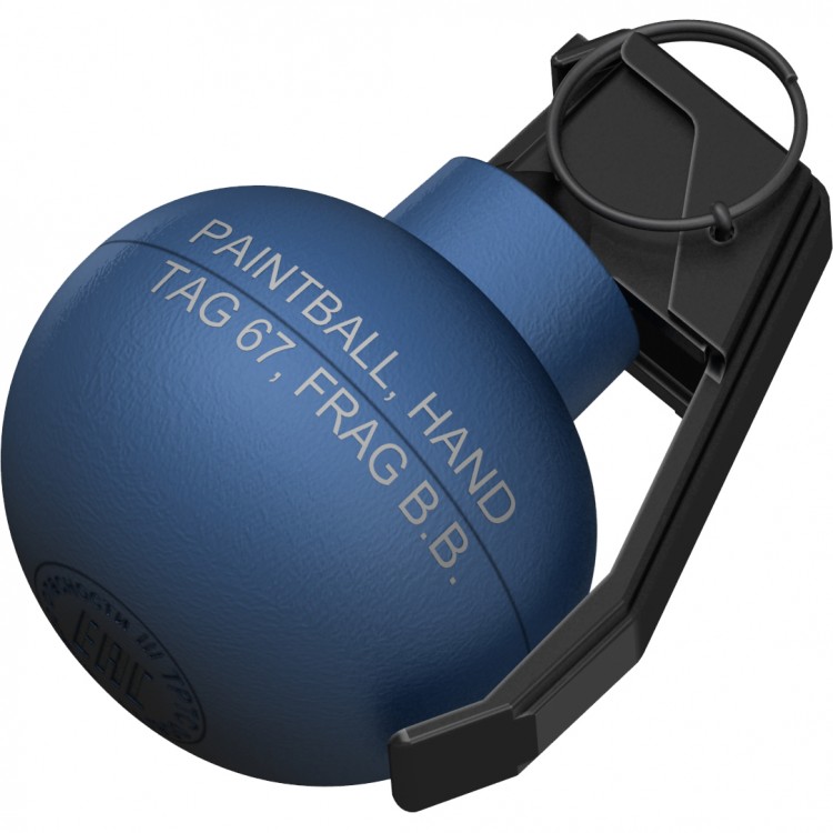 Граната учебная TAG-67 с краской (с активной чекой)