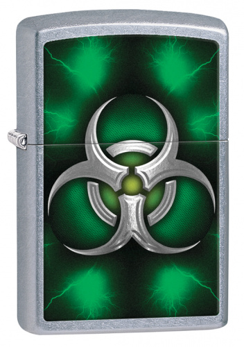 Зажигалка Zippo 28853 Biohazard Symbol Green