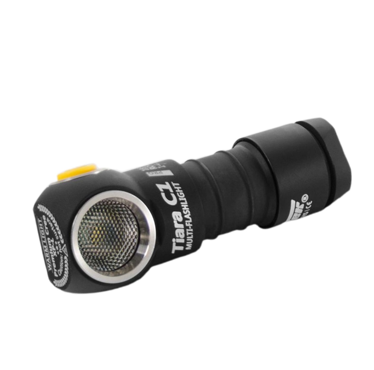 Фонарь налобный Armytek Tiara C1 Pro v2 (Теплый свет) (Серебро)