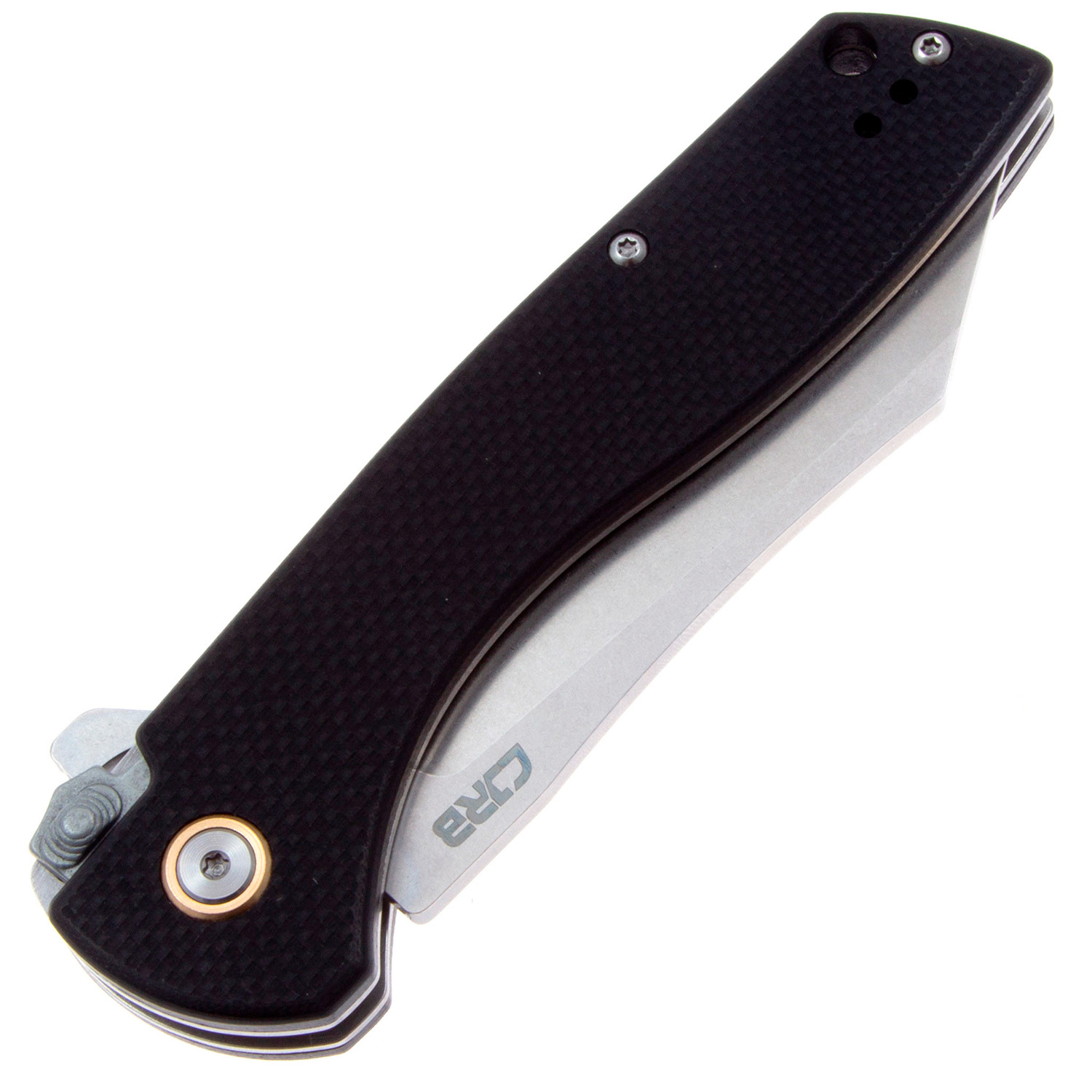 Нож CJRB Kicker J1915-BK, рукоять черная G10