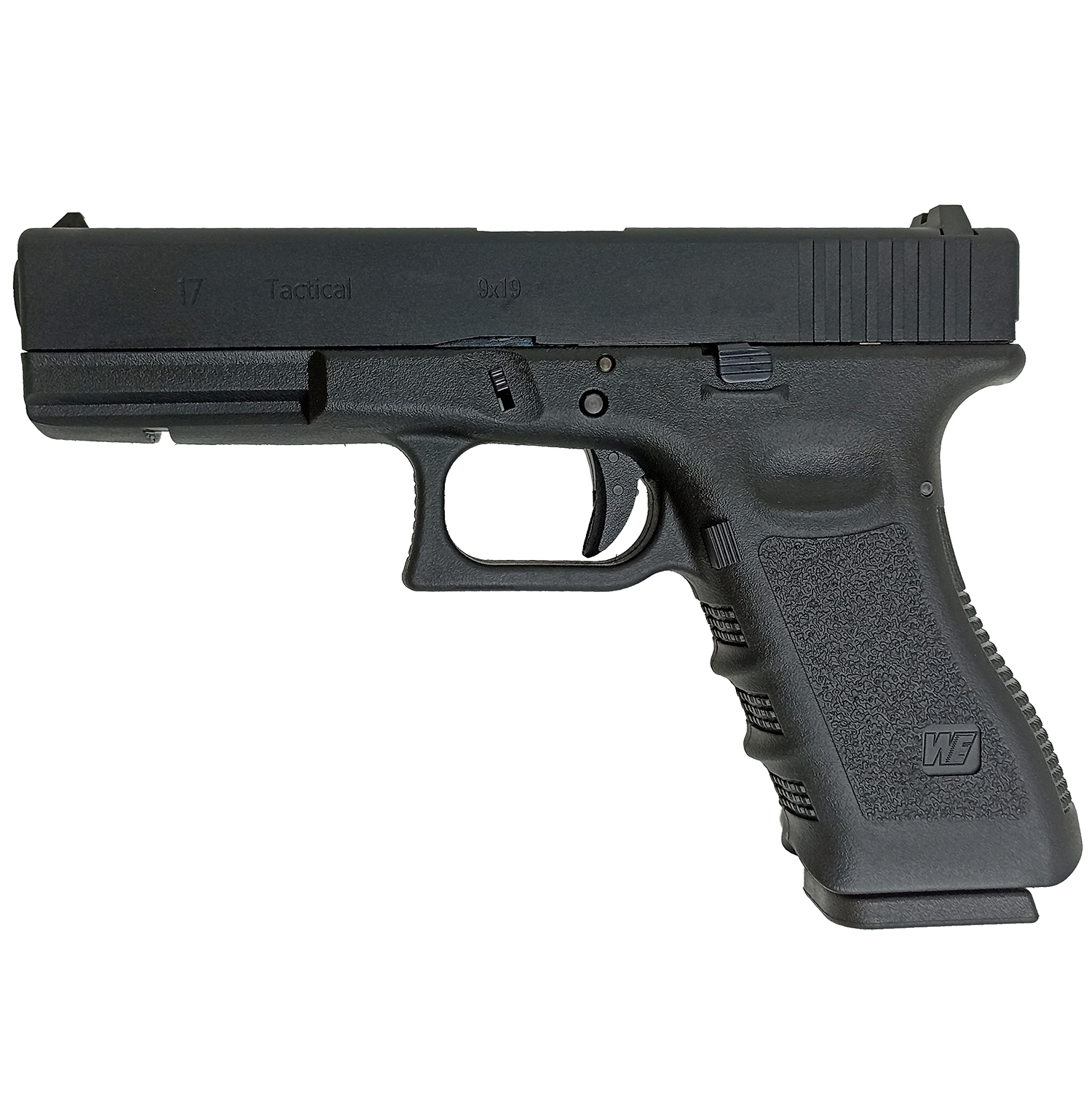 Пистолет страйкбольный WE Glock 17 Gen3, чёрный, WE-G001A-BK / GP616