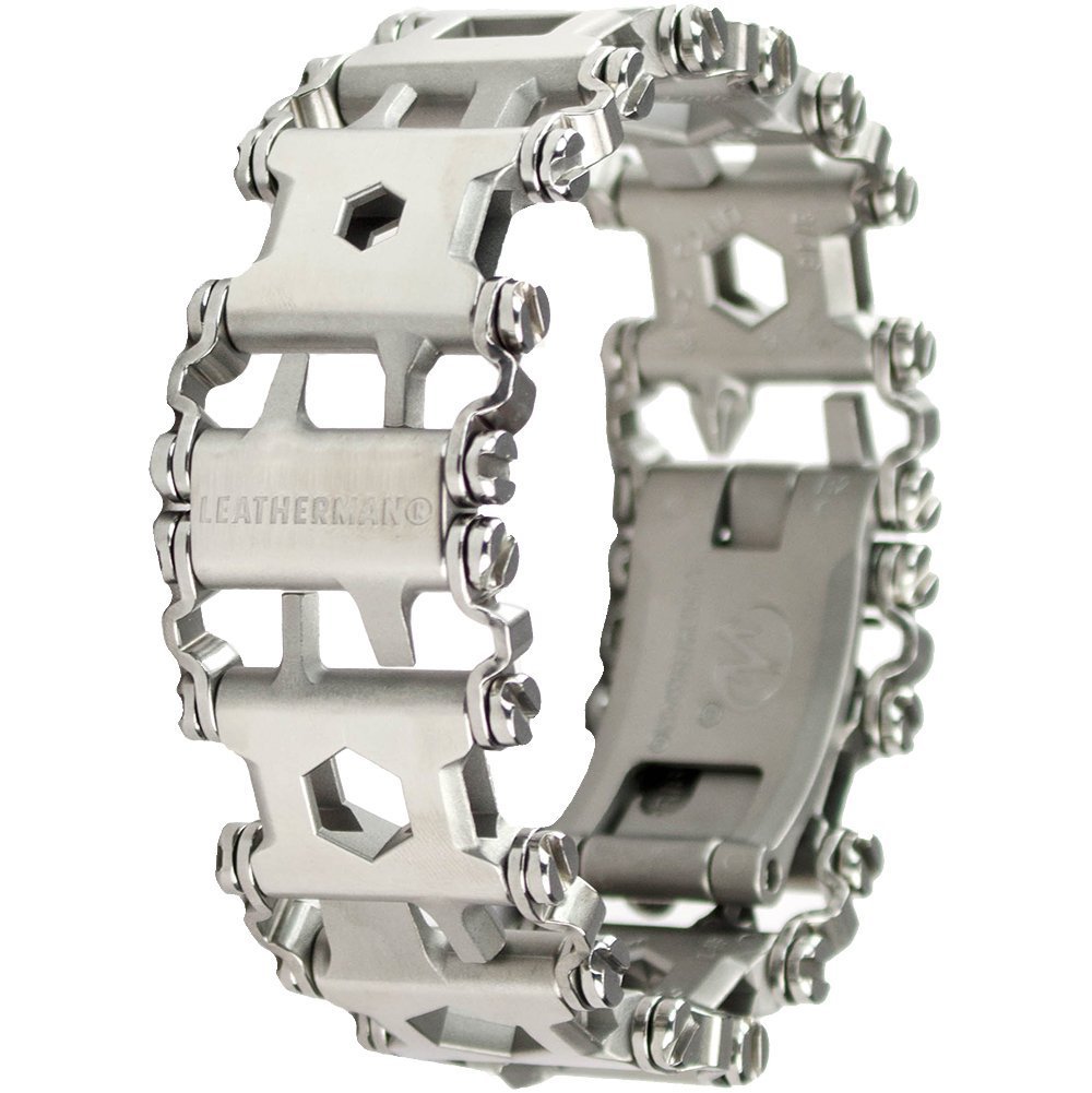 Мультиинструмент Leatherman Tread Stainless Steel браслет