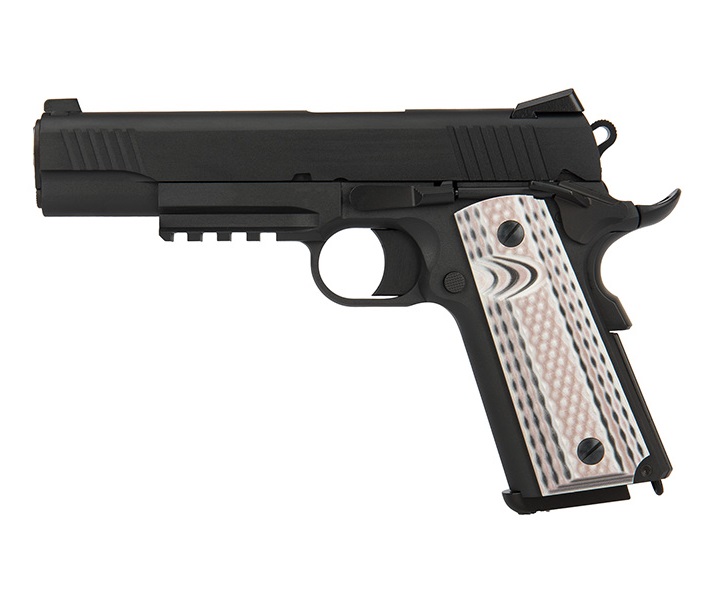 Пистолет страйкбольный (WE) Colt M45A1 - Black, металл, WE-E015-BK