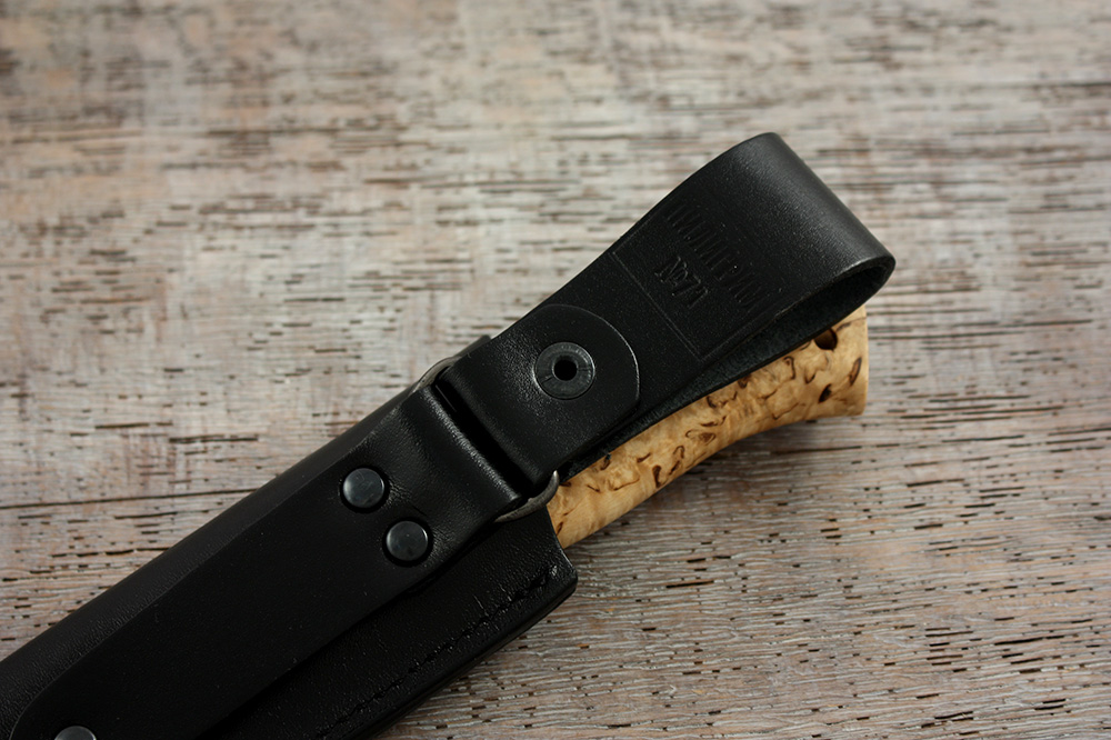 Нож АиР "Пилигрим" карельская береза, алюминий 95х18, Златоуст