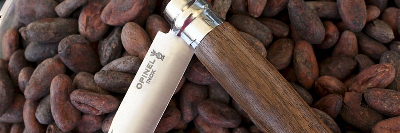 Нож Opinel №08 Tradition Luxury, рукоять - орех