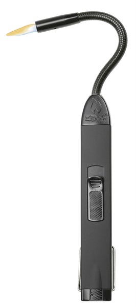 Зажигалка газовая Zippo Flex Neck, черная