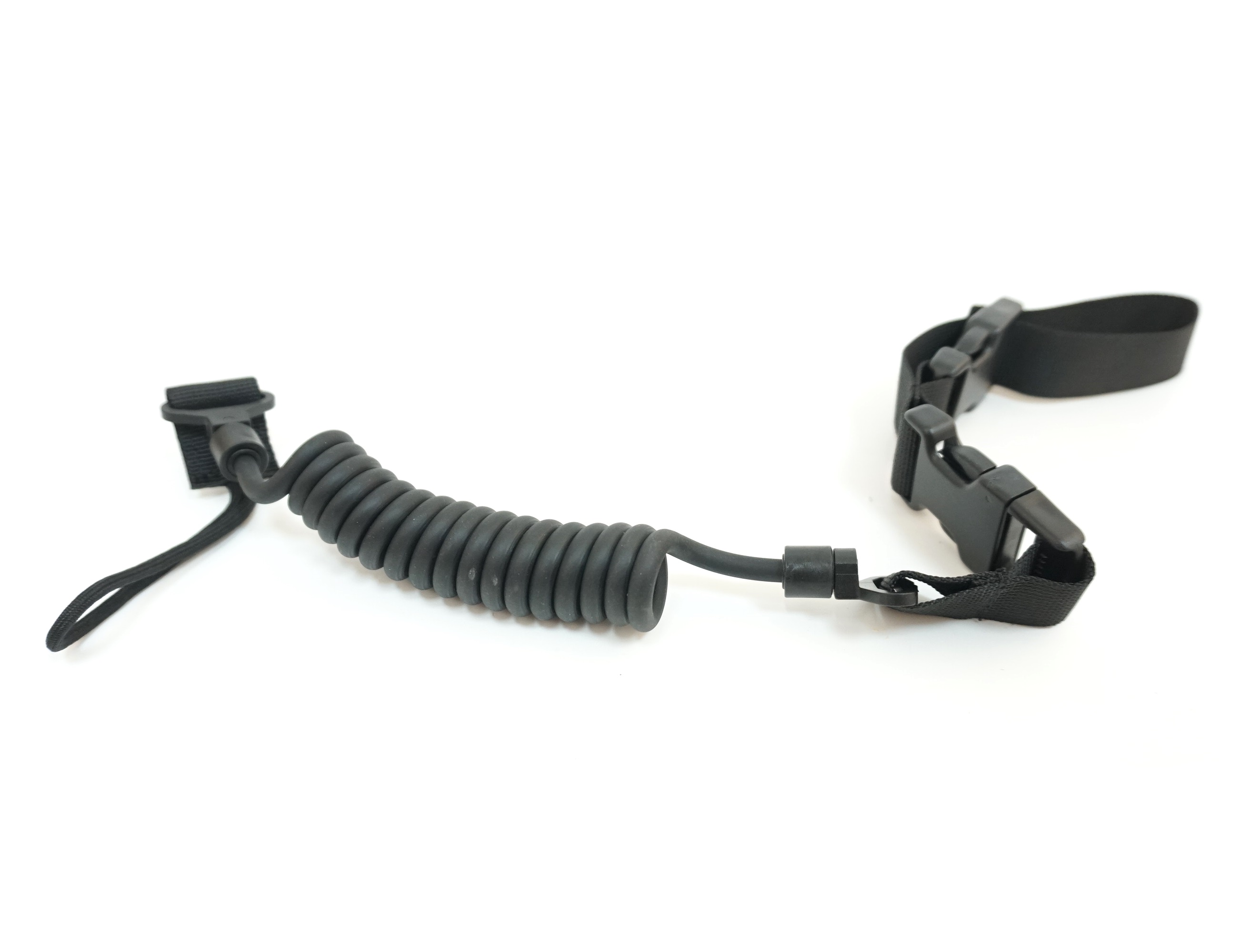 Шнур страховочный Multi-functional Adjustable Tactical Pistol Sling Black AS-SL0018B