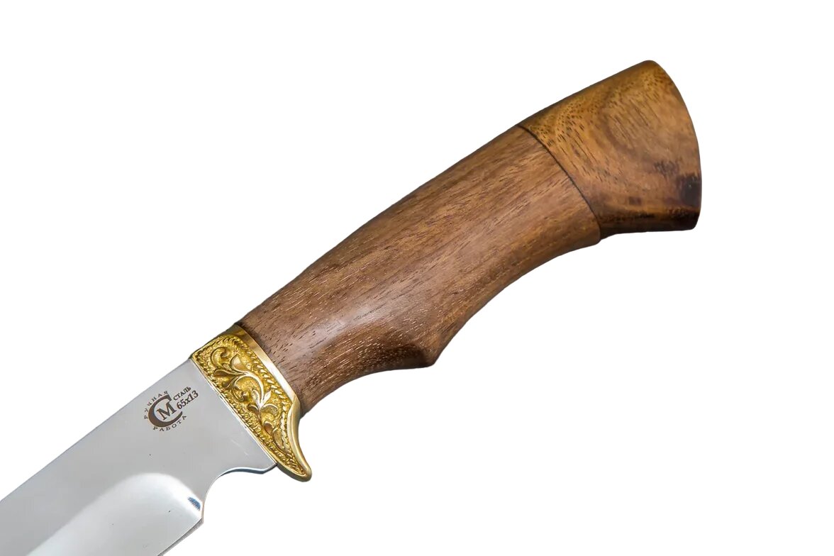 Нож "Юнкер" сталь 65х13, литье, амазакуе, Семина
