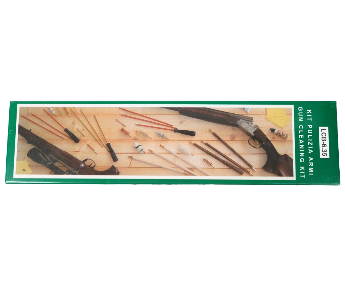 Набор для чистки оружия LUCKY VIEW (Kami La Trading), калибр 6.35 мм