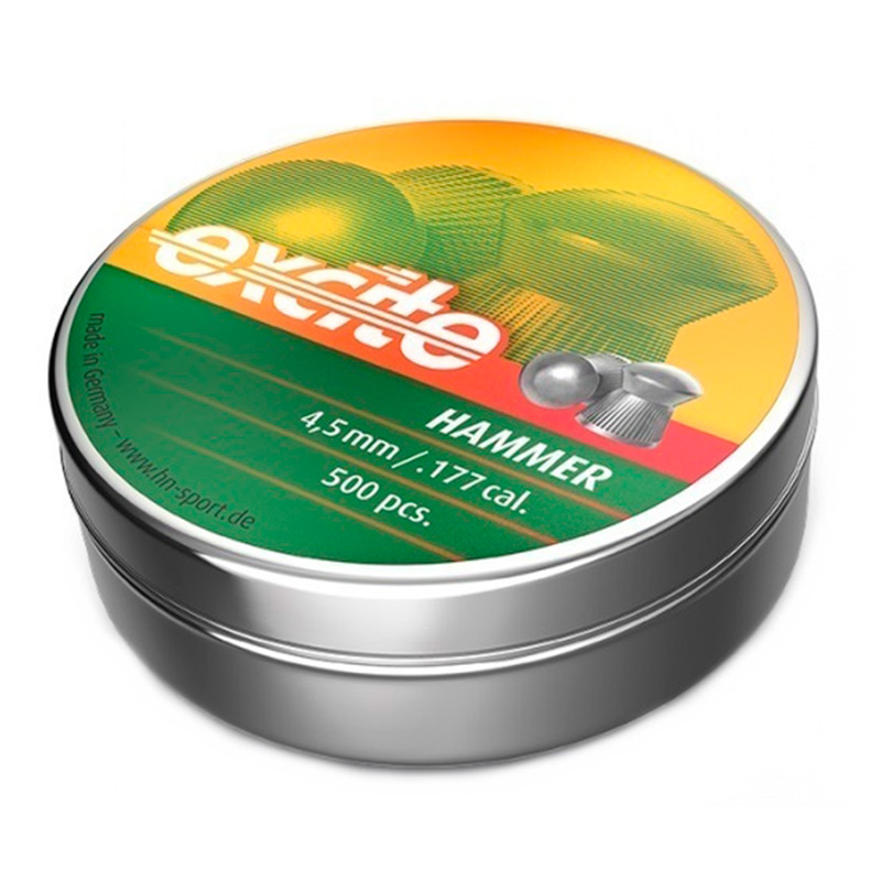 Пули пневматические "H&N Excite Hammer" 4,5 (0,51 гр.) (500 штук)
