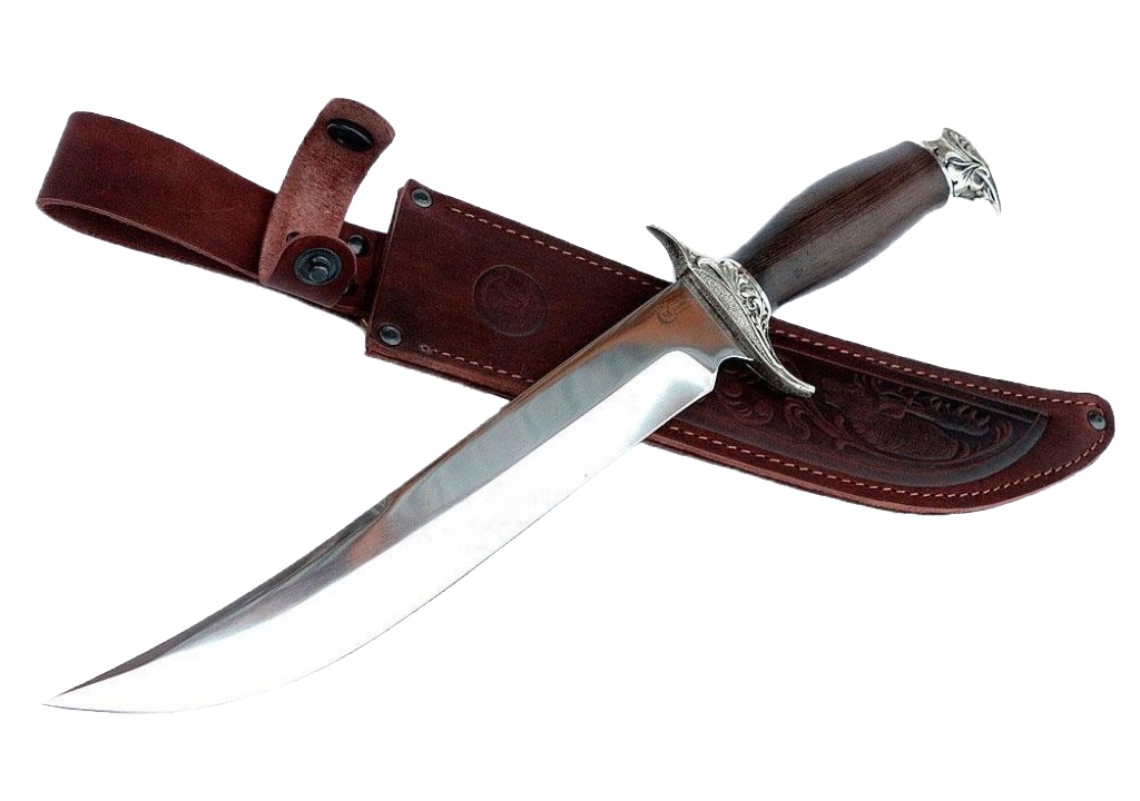 Нож Семина "Шайтан", кованая сталь Х12МФ, венге