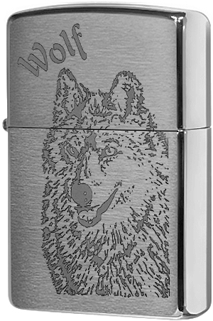 Зажигалка Zippo 200 Wolf