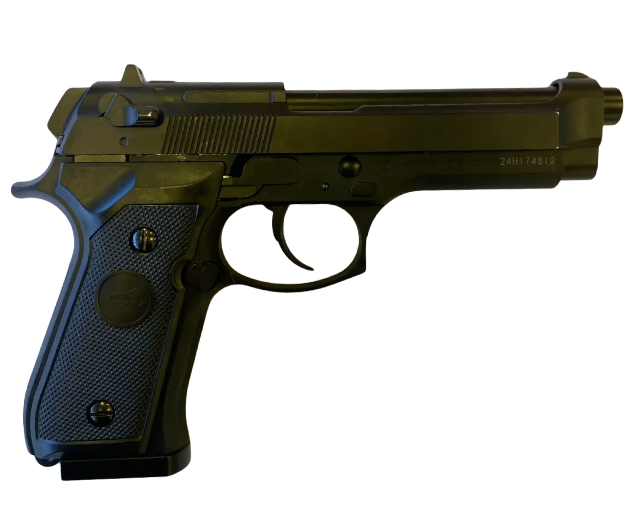 Пистолет пневматический Borner 92 Blowback (Beretta), шарики/пули