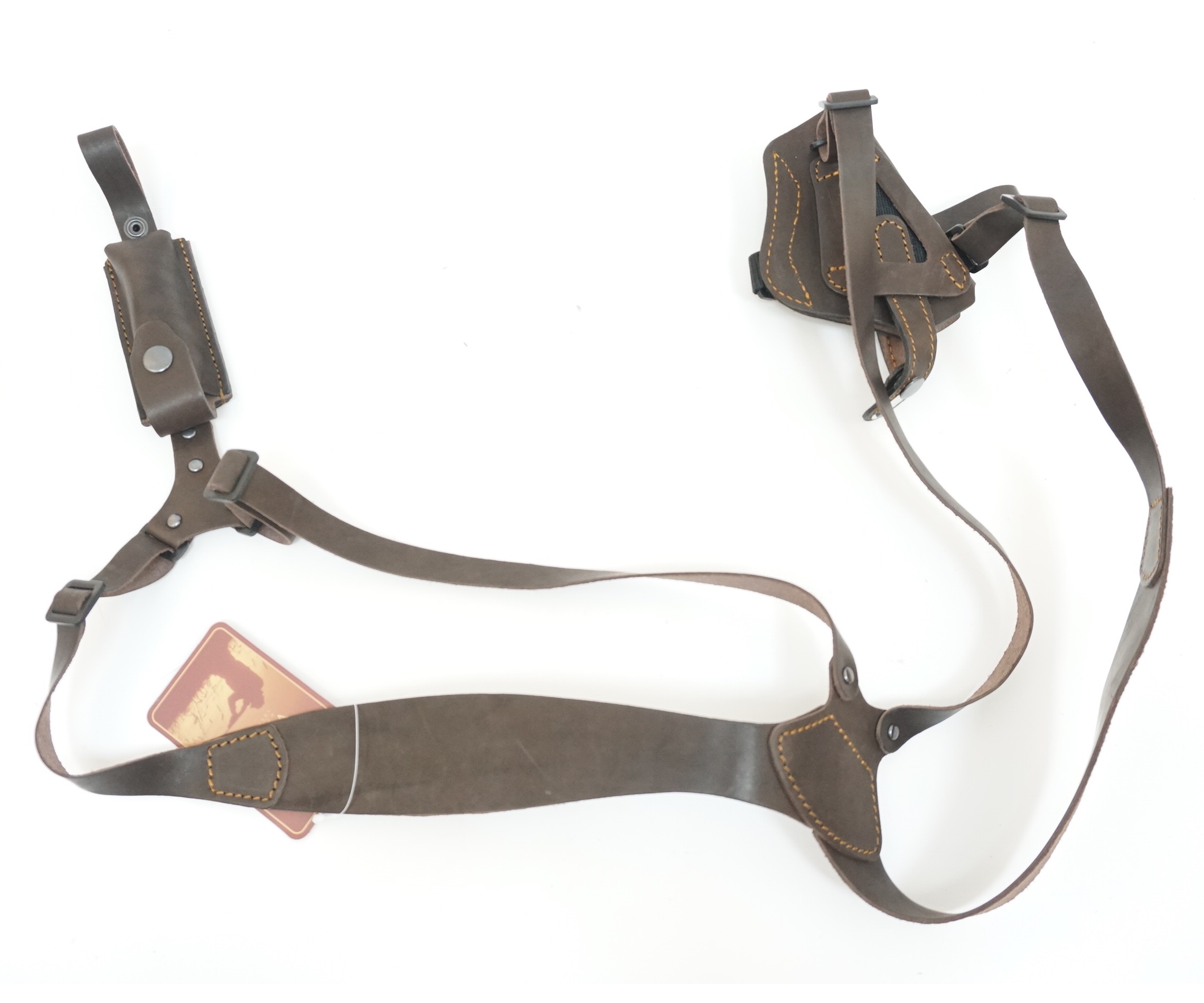 Кобура VEKTOR универсальная из нат. кожи. для ИЖ-71, Вальтер РР, РРК и аналог. по размеру