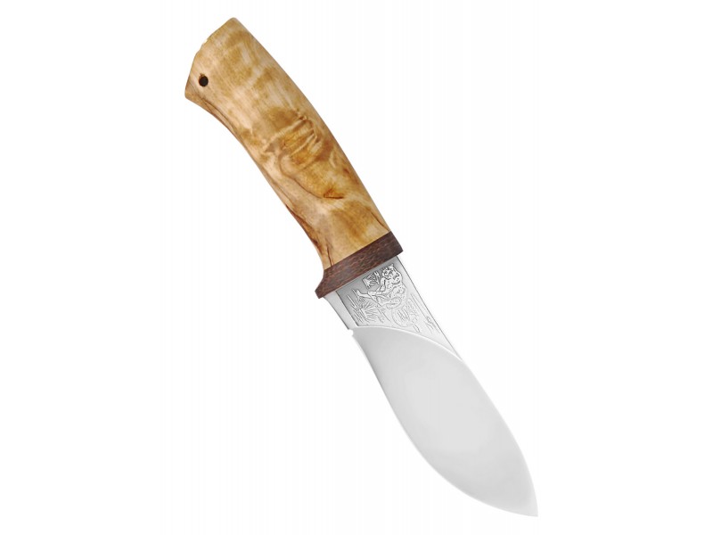 Нож АиР "Гепард" карельская береза, 100х13м, Златоуст