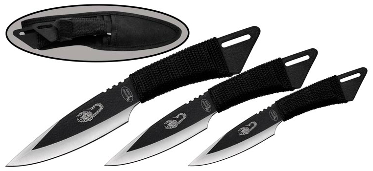 Нож метательный Мастер К, набор из 3-х ножей M9551N3