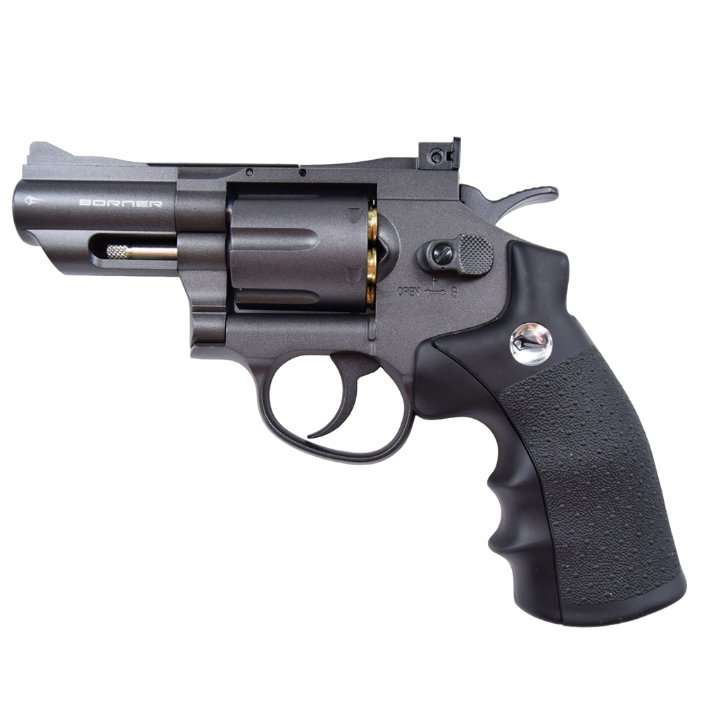 Пневматический револьвер Borner Super Sport 708 (Smith&Wesson), калибр 4,5 мм