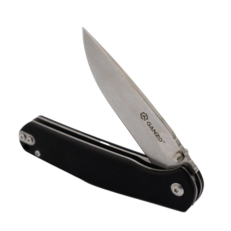 Нож складной туристический Ganzo G6804-BK