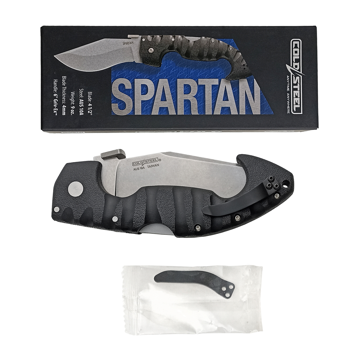 Нож Cold Steel "Spartan" складной, сталь AUS10A