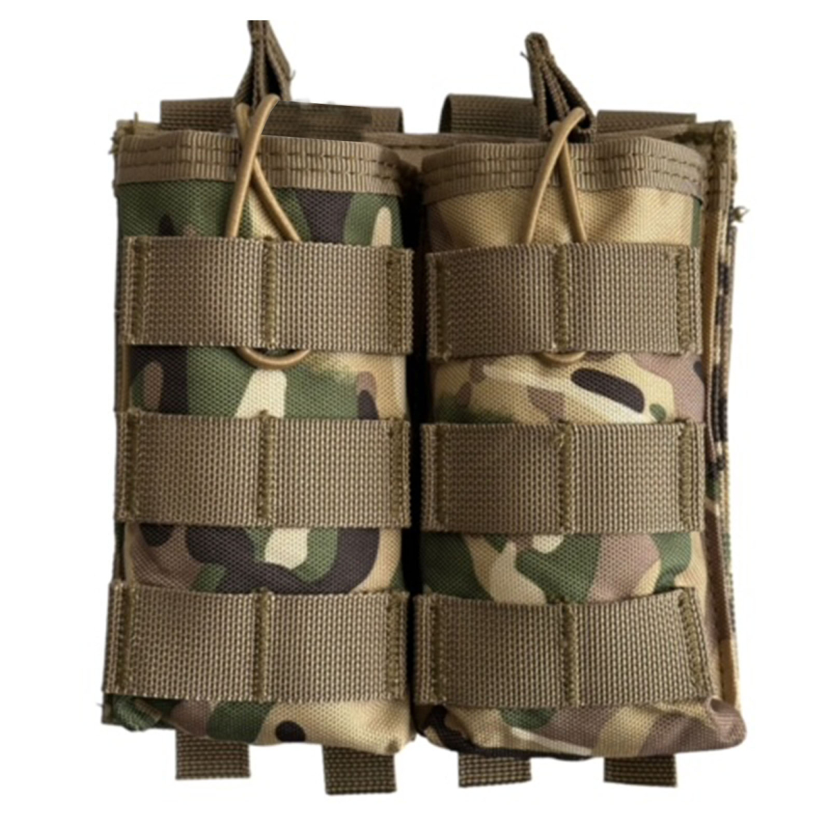Подсумок Voenpro под 2 магазина AK/M серия с фиксатором, мультикам