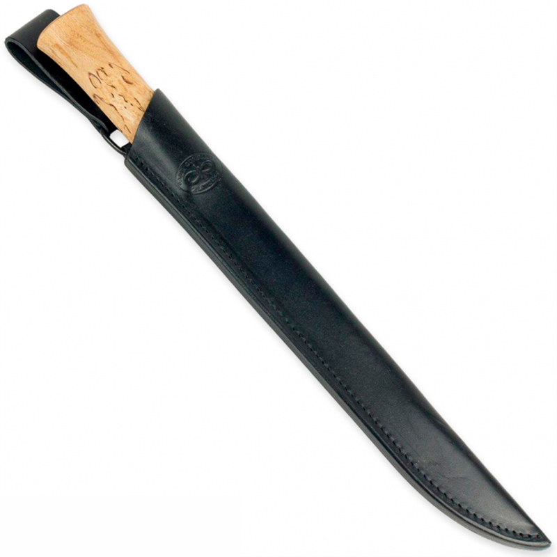 Нож АиР "Бурятский большой" карельская береза, 95х18, Златоуст