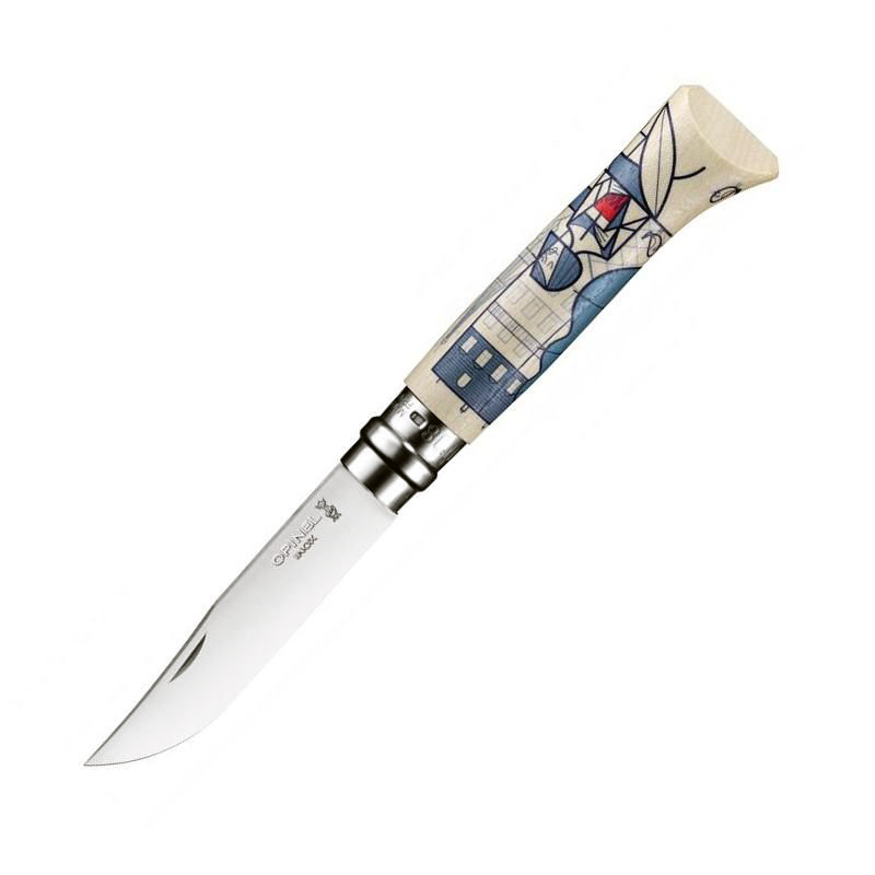 Нож Opinel №08 EDITION FRANCE BY ALE GIORGINI