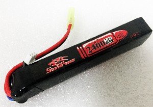 АКБ StormPower 2400mAh 7.4V 20C 130x20x25.5