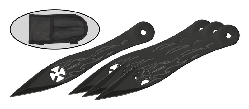 Нож метательный Мастер К, набор из 4-х ножей MS002N4