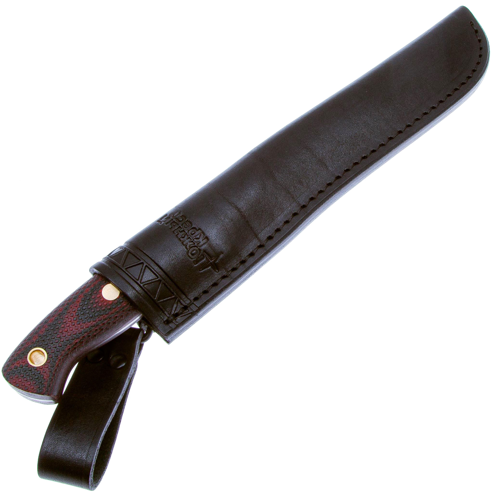 Нож Южный Крест Meat Master 241.1754 (N690, красно-черная насечка, насечка)