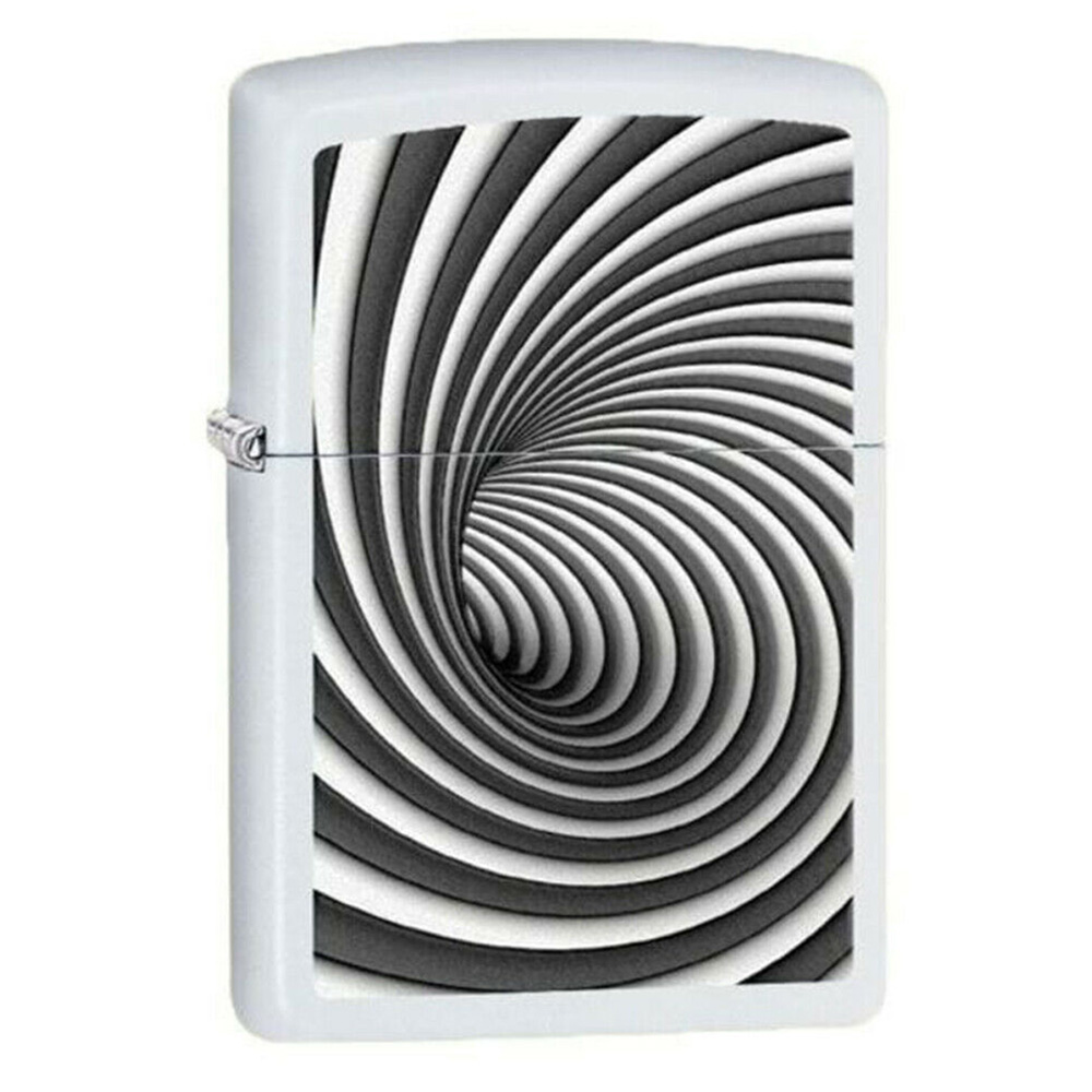 Зажигалка Zippo Black & White Spiral