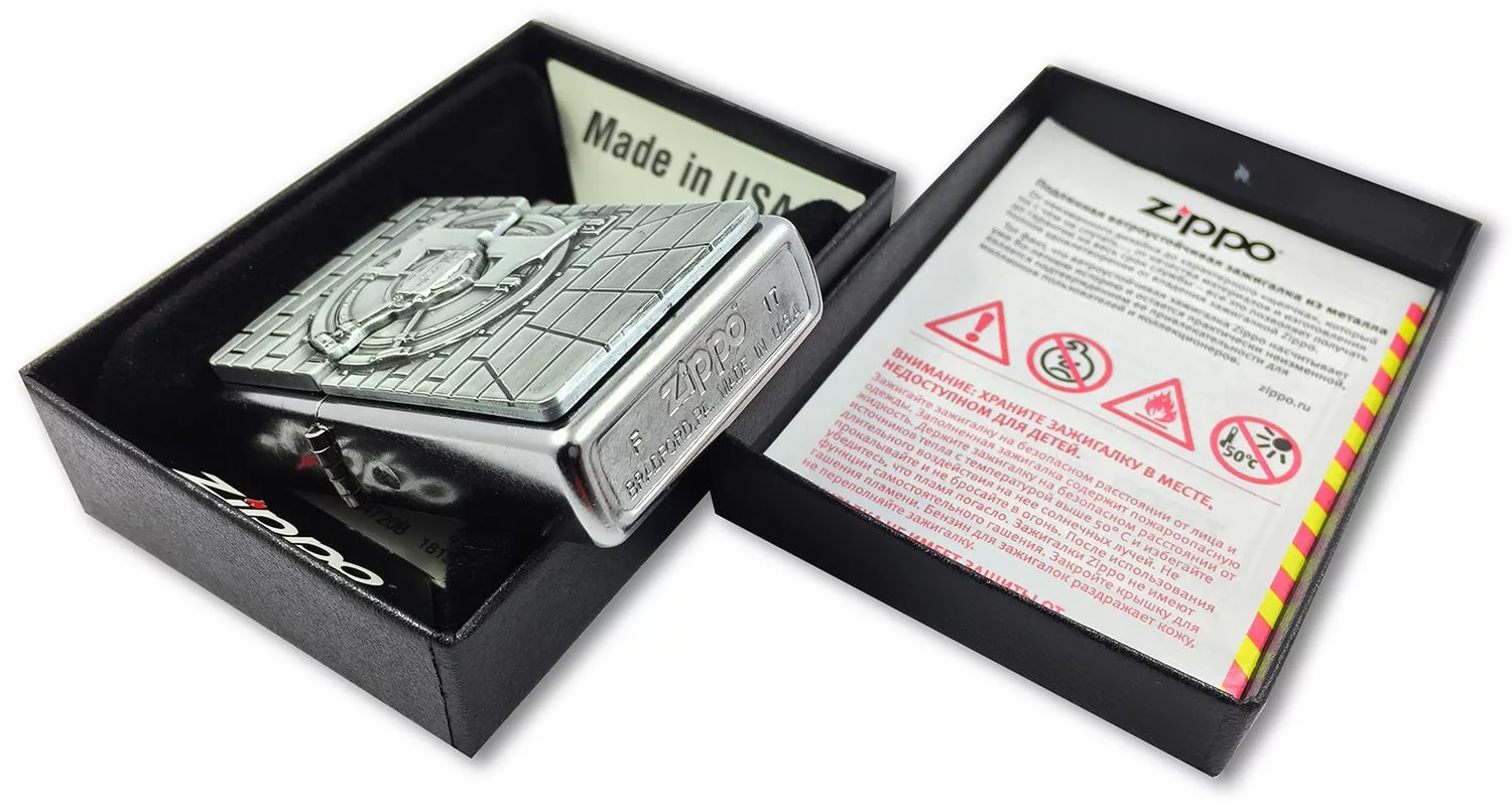 Зажигалка Zippo 29555 Safe with Gold Cash Surprise