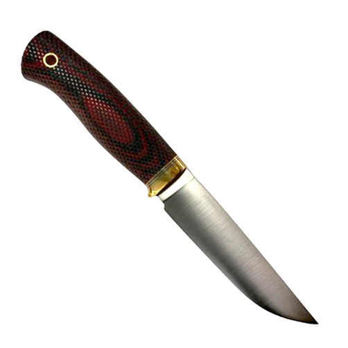 Нож Южный Крест Боровой М Эксперт 326.5254 (N690, красно-черная микарта, гарда латунь)