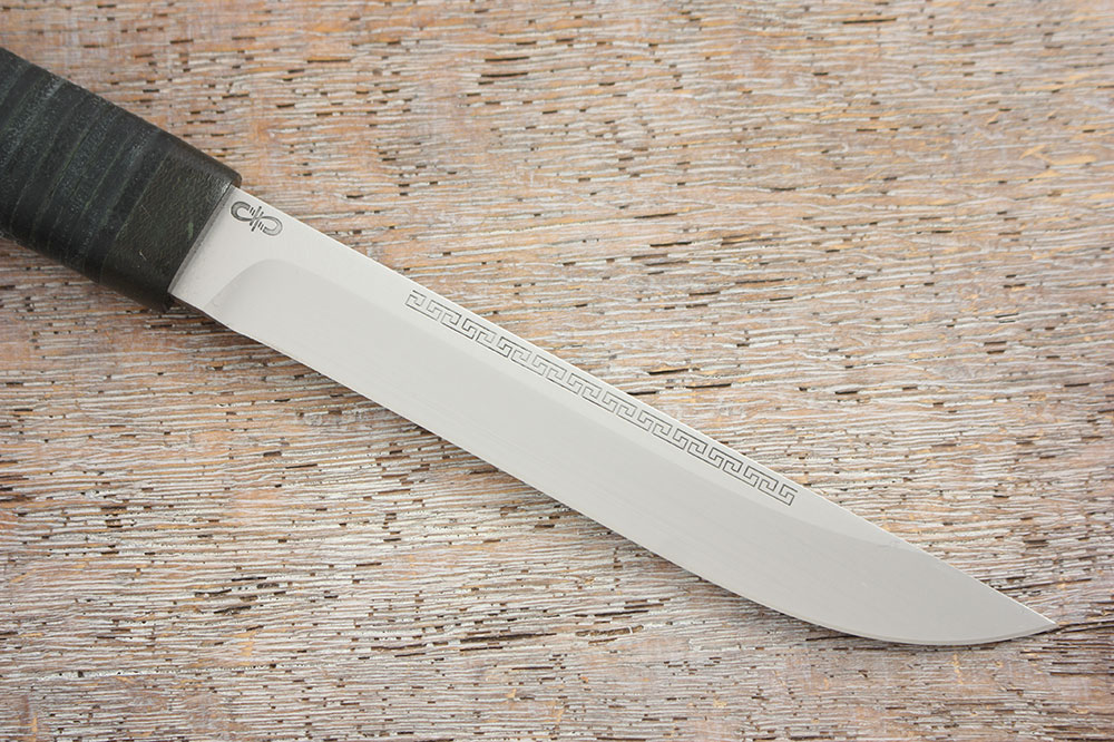 Нож АиР "Бурятский малый" кожа, AUS-8, Златоуст