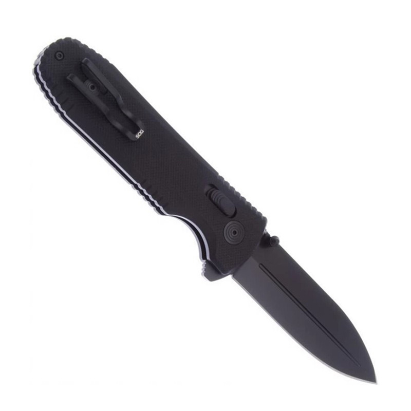 Нож складной SOG Pentagon MK3 Black Out, сталь CTS XHP, рукоять G-10