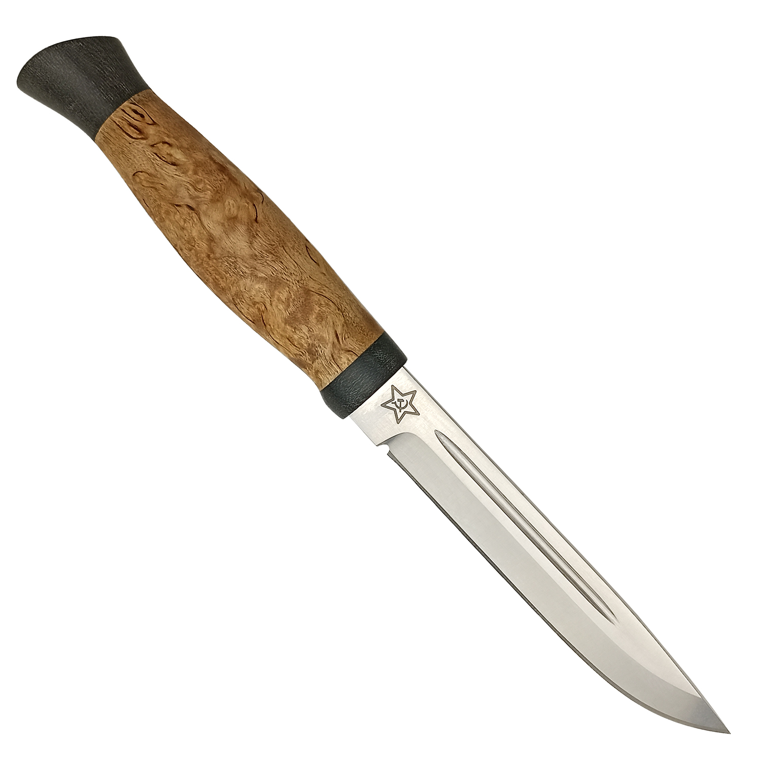 Нож АиР "Финка-3" карельская береза, 100х13м, Златоуст