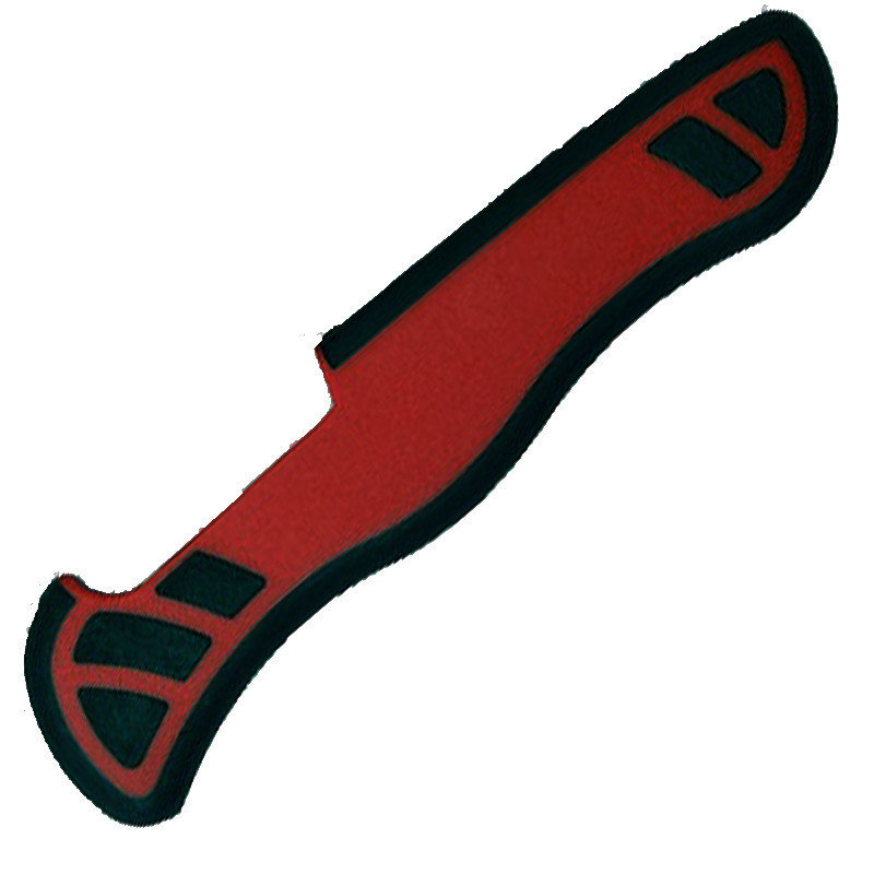 Задняя накладка для ножей Victorinox 111 мм, нейлон, красно-черная, без зубочистки