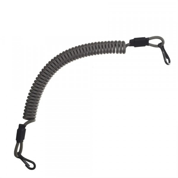Тренчик страховочный из паракорда CORD с карабинами (grey)