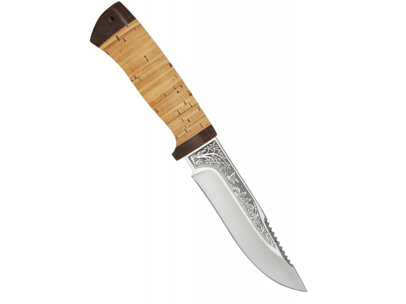 Нож АиР "Стрелец" береста, 95х18, Златоуст