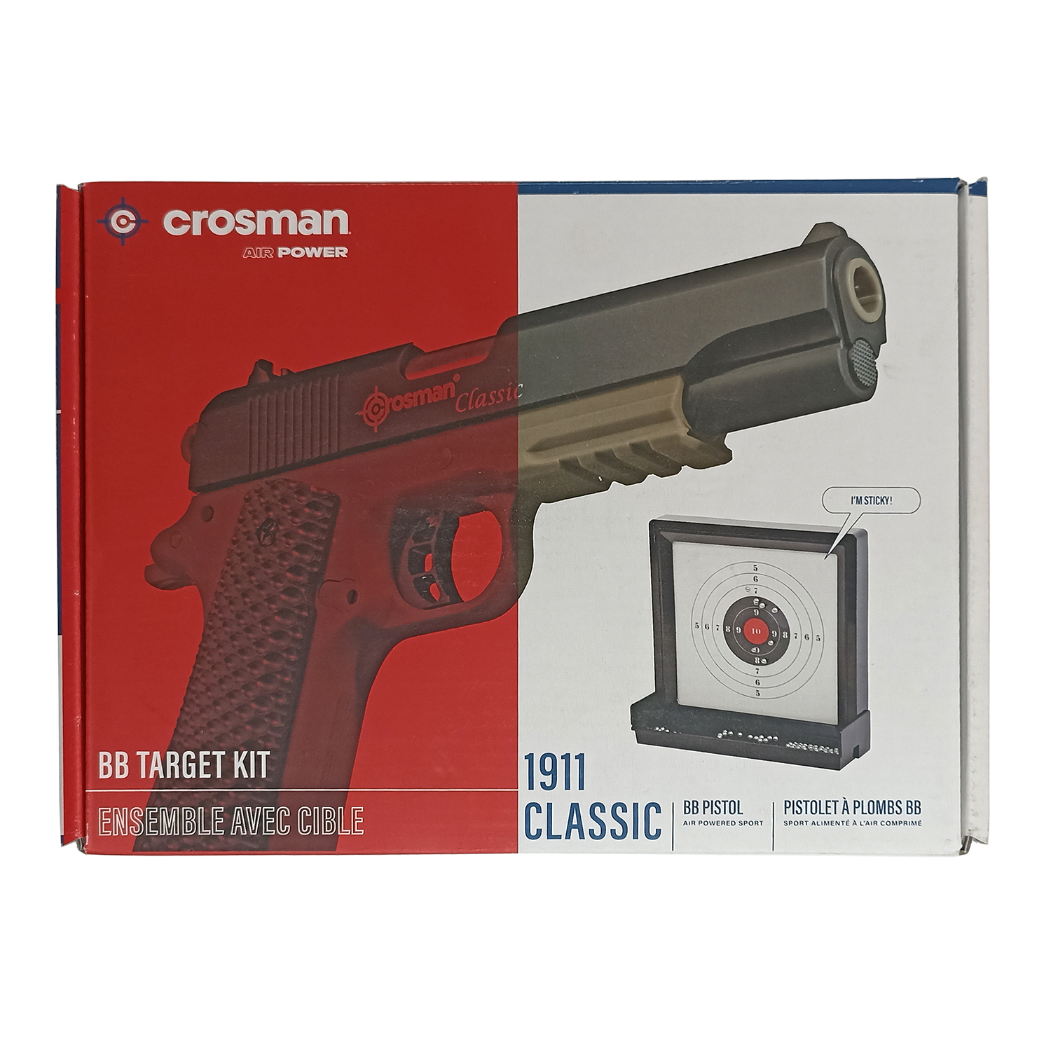 Пистолет пневматический Crosman S1911 калибр 4,5 мм