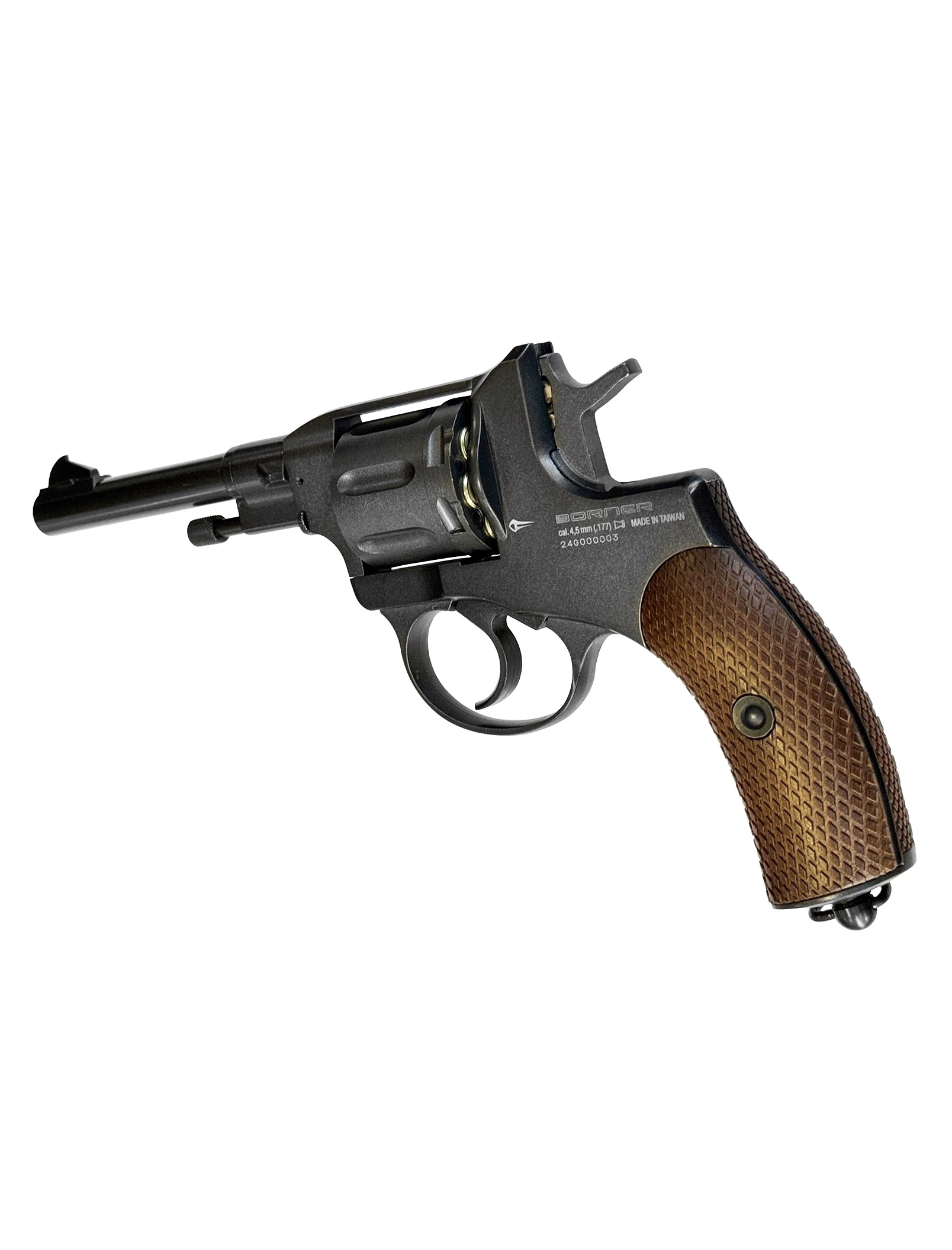 Револьвер пневматический Borner NGT-P Black (пулевой)