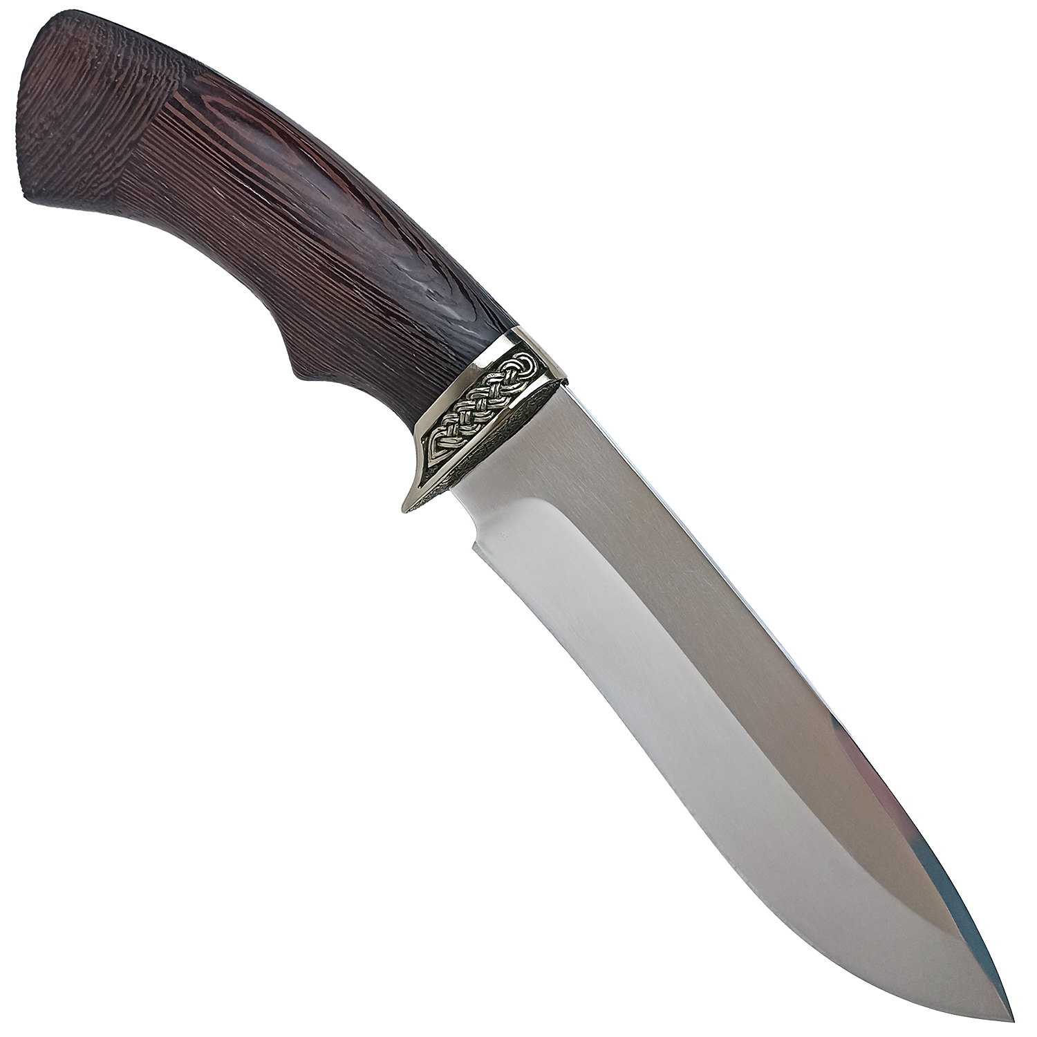 Нож Семина "Скиф", кованая сталь 95х18, венге, литье