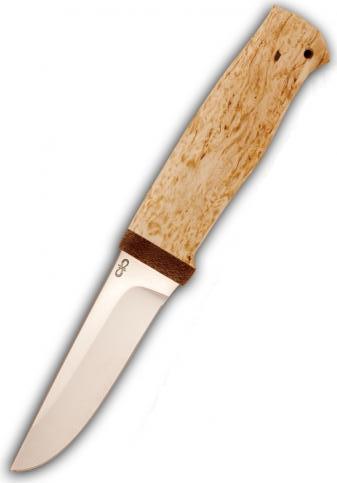 Нож АиР "Ганза" карельская береза, 95х18, Златоуст