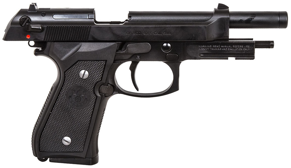 Пистолет страйкбольный (G&G) BERETTA GPM92 GP2 (EU), металл, GAS-M92-GP2-BBB-ECM