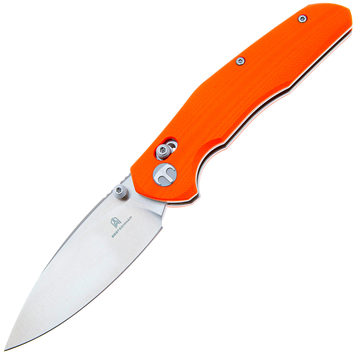 Нож складной Bestech Ronan BMK02C, оранжевый, G10, 14C28N