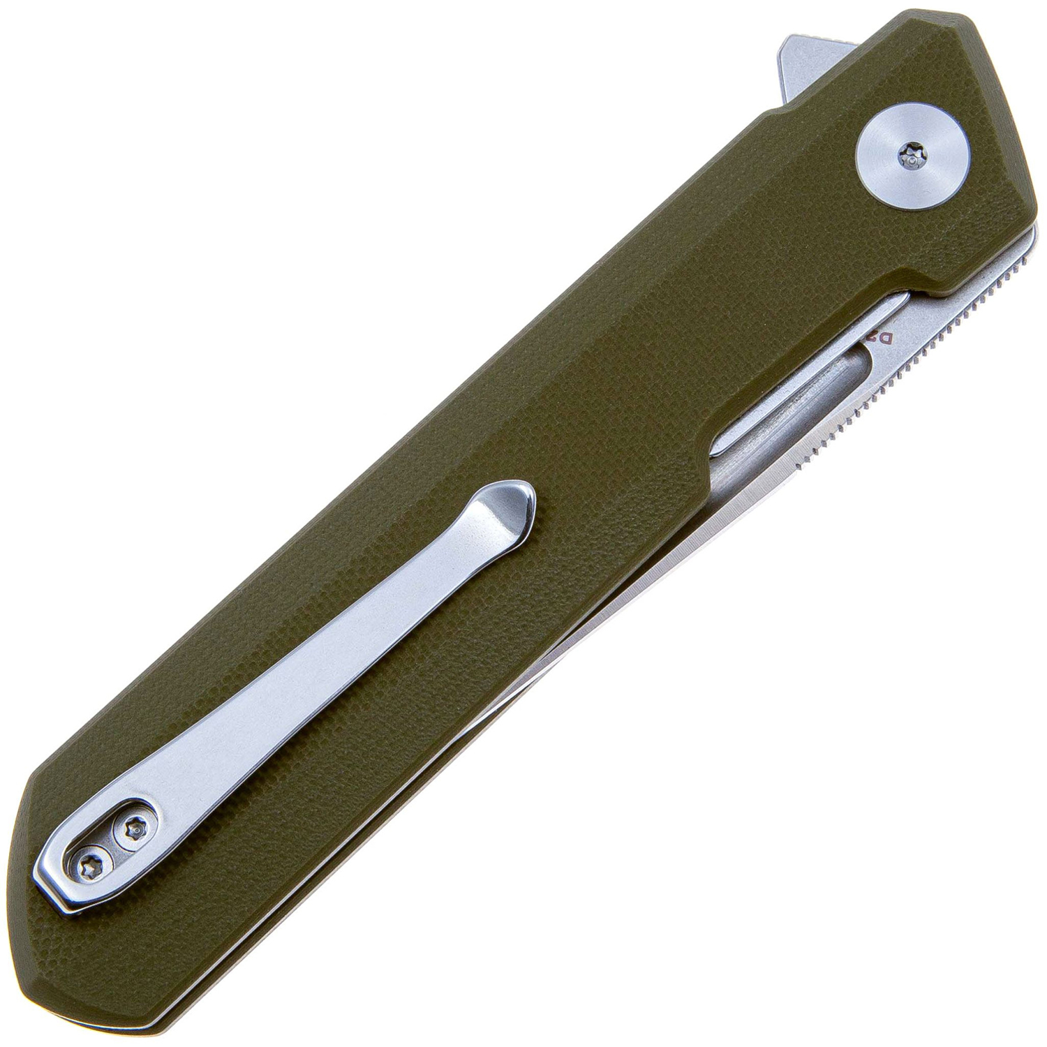 Нож складной Bestech Dundee BMK01B, зеленый, G10, D2