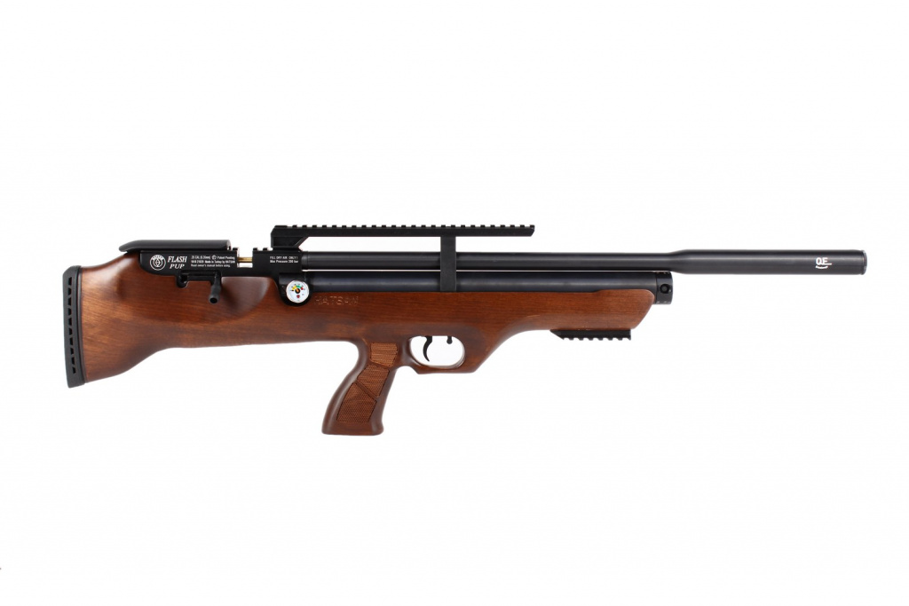 Пневматическая винтовка Hatsan Flashpup QE, калибр 6,35 мм, 3 Дж, PCP, дерево.jpg