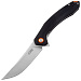 Нож CJRB Gobi J1906-BKC, рукоять черная G10, AR-RPM9